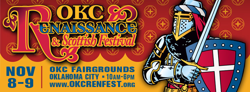Oklahoma City Renaissance Festival, November 10th and 11th, 2024